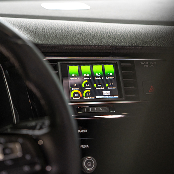 CANchecked Datendisplay Volkswagen VW Golf 7 GTI R GTD