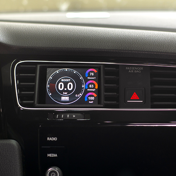 CANchecked Datendisplay Volkswagen VW Golf 7 GTI R GTD