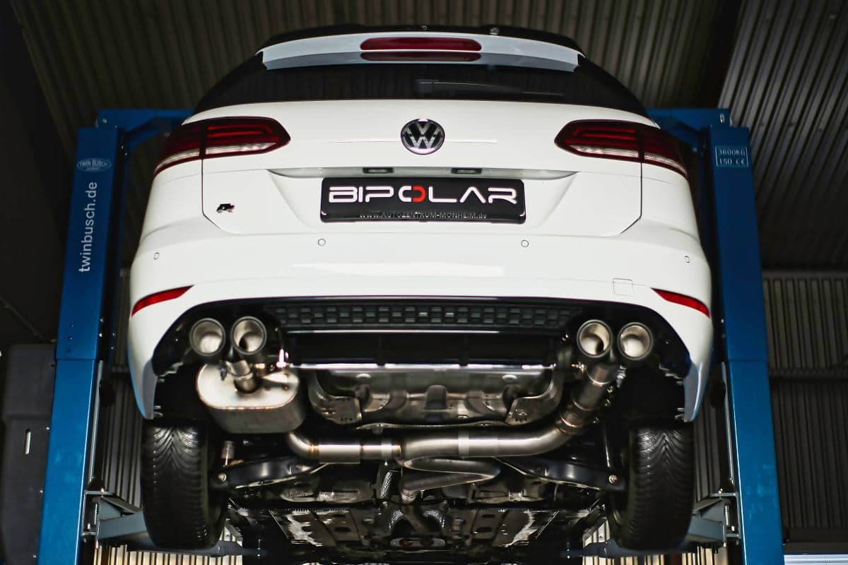 VW Golf 7 R VFL Variant CJXC Klappenauspuff Grail / Bipolar Exhaust