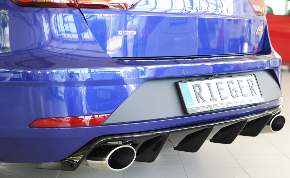 Rieger Heckeinsatz Seat Leon Cupra 5F ST