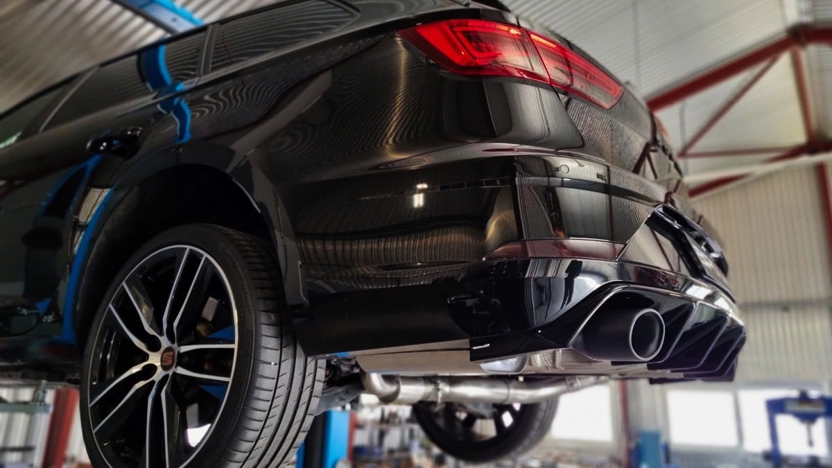 Seat Leon Cupra ST DNUC Klappenauspuff Grail / Bipolar Exhaust