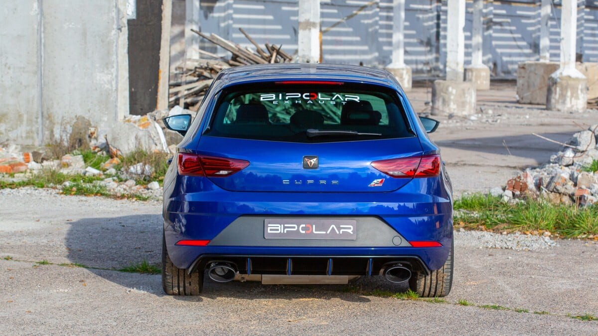 Seat Leon Cupra 290 CJXH Klappenauspuff Grail / Bipolar Exhaust