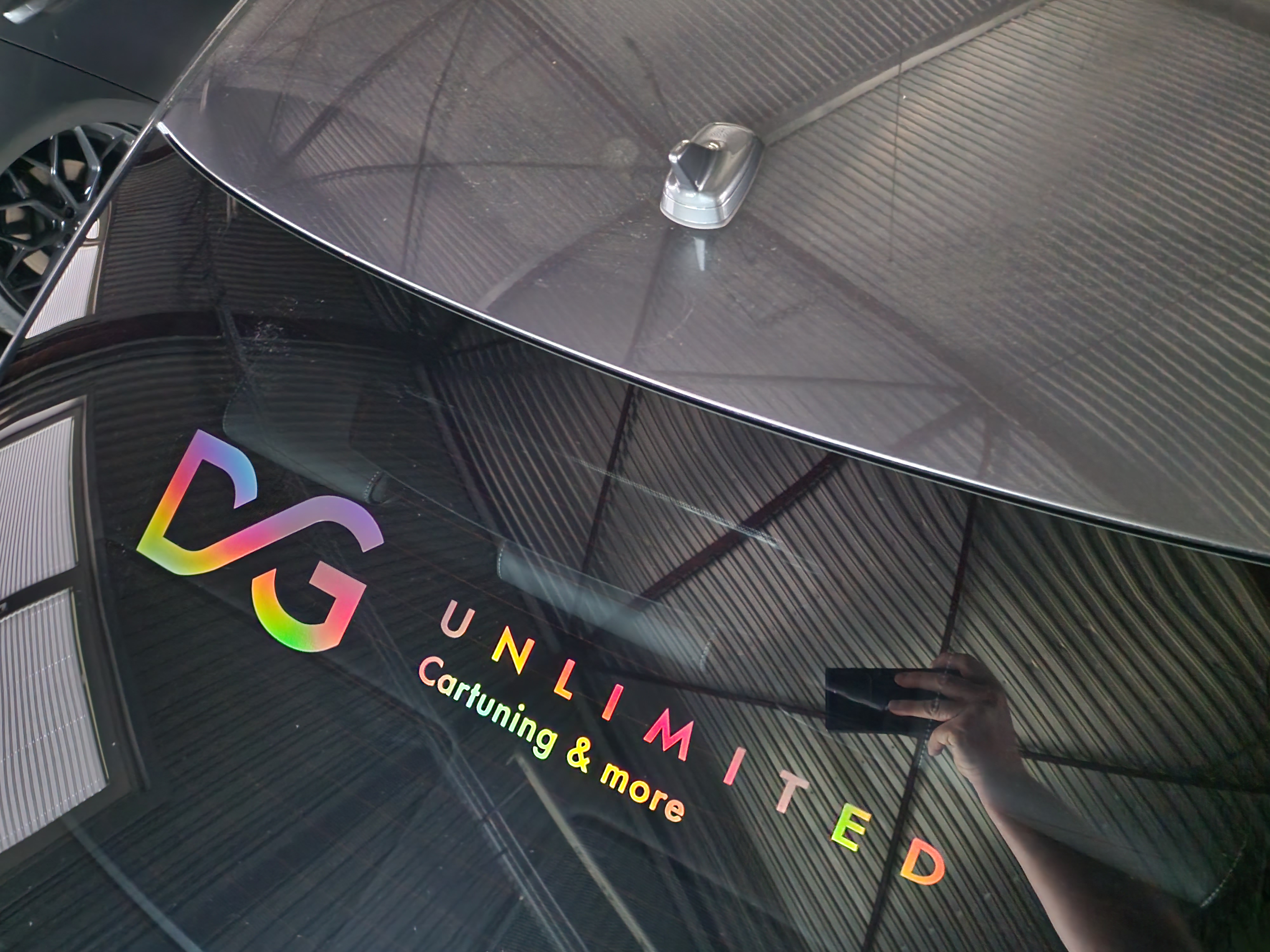 Sticker DG Unlimited Oilslic Sticker DG Unlimited Oilslic