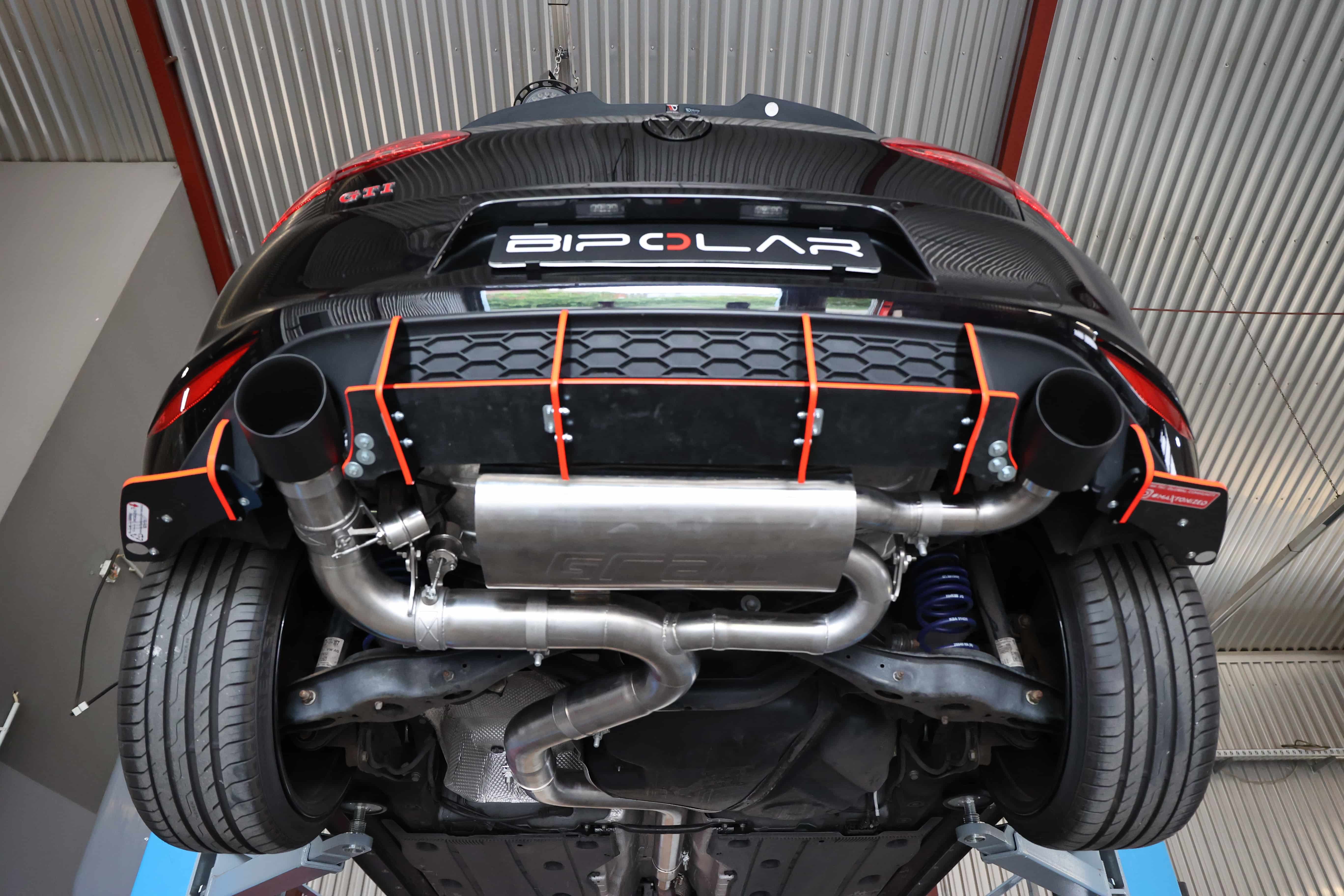 VW Golf 7 GTI VFL CHHB Klappenauspuff Grail / Bipolar Exhaust